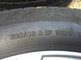 4ks zimní pneu Barum 225/65/17 DOT xx17 - 1