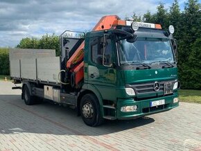 Mercedes Atego + hydraulická ruka Palfinger