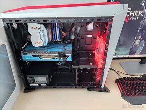 Herní PC Intel core i7/24GB RAM/AMD RX 580 OC 8GB GDDR5/SSD