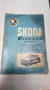 Škoda Octavia Combi seznam náhradních dílů 1969