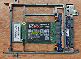 Samsung 860 EVO - mSATA - 500GB redukce na 2.5" disk #1