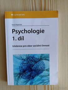 Psychologie 1. díl Učebnice pro obor sociální činnosti - 1
