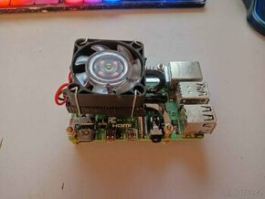 Raspberry Pi 4 Model B - 2GB RAM + aktivní chladič