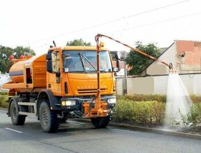 4x4 hák 13.5t Iveco komunál kropice sypač kontejner - 1