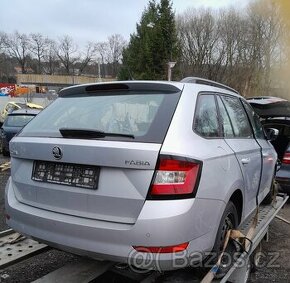 nd ze škoda fabia 3, 999TSI 81kW, stříbrná,sv.modrá,bílá