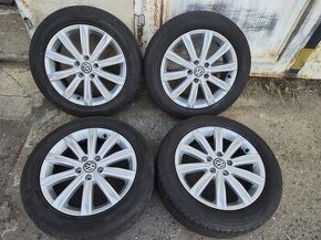 17"letní alu sada Stockholm 5x112 origo VW Touran 2 215/55