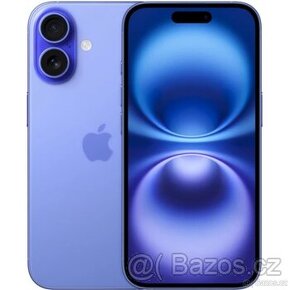 Nový, zabalený iPhone 16 128GB Ultramarine,CZ distribuce