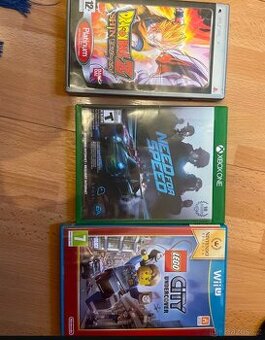 Xbox one , Wii u , PsP hry