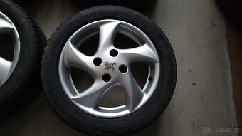 Orig. letní ALU kola 15" 4x108 Peugeot 206CC - levně