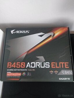 B450 Aorus ELITE socket AM4+SSD+Ram - 1