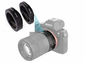 Sony makro mezikroužky automatické E-mount FE např A7 a NEX