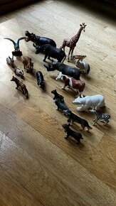 Zvířátka - převážně Schleich - 18 ks - 1