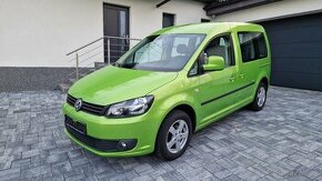 VW CADDY 1.2 TSI 77KW.VÝBAVA TEAM.5 MÍST.TAŽNÉ.JEN VW SERVIS - 1