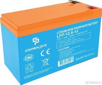 Baterie Conexpro LFP-12.8-12 LiFePO4, 12V/12Ah, F2