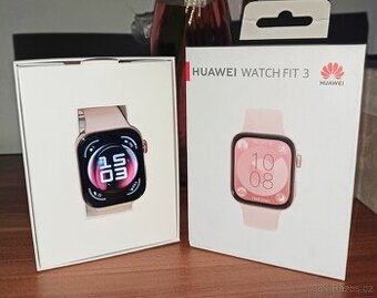 Huawei watch fit 3, růžová - 1