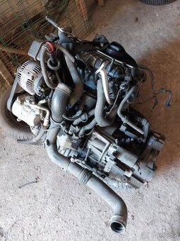 motor 103kw tdi bkp kompletní passat b6 + převodovka 4motion