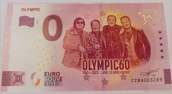 0 euro souvenír Olympic