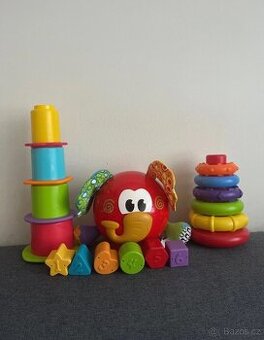 Playgro - Dárkový set se slonem - 1