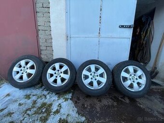 Alu kola 5x112 195/65 r15 et47 + letní pneu