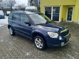 Škoda Yeti 1.6TDi 2011 TOP STAV 131t.KM 1.MAJITEL ZÁRUKA