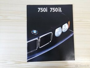 BMW E32 750iL - set katalogů - doprava v ceně