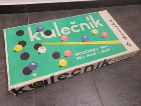 retro ČSSR stolní hra KULEČNÍK rok 1977 socializmus