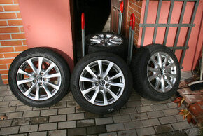 Alu kola Mazda 17"x7 1/2 J ET50 vč.zimních pneumatik