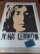 Orig. nástěn. plakáty z 80. let  - John Lennon 1940  - 1980 - 1