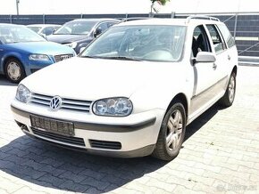 VW Golf IV 1,9 TDI 85 kW kombi náhradní díly -variant -