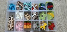 Drobné dekorace - cardmaking, scrapbooking.. - 1