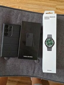 SAMSUNG S24 ULTRA, watch6 classic lte, sluchatka buds 2 pro