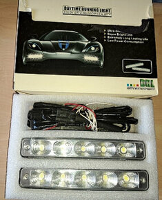 Světla pro denní svícení DRL-2x5 LED.12/24V. - 1