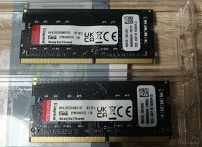 Kingston SO-DIMM FURY 32GB KIT DDR4 3200MHz CL20 Záruka.