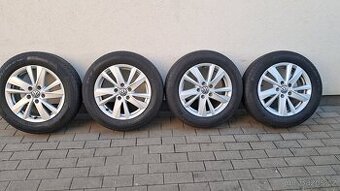 Prodám original letní alukola VW Touran 205 60 16 5x112