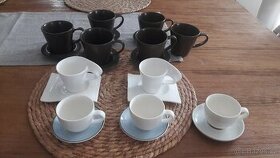 hrníčky,hrnky espresso, kávový servis 21x, porcelán
