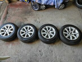 Zimní alu kola 5x112 195/65 r15 91T