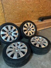 ALU Kola ŠKODA 5X112 R17 FLASH Zimní Pneu 205/50/17