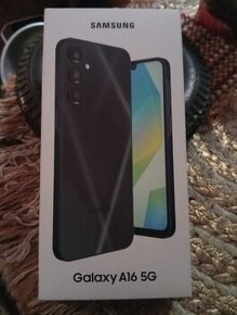  FUNGL NOVÝ SAMSUNG GALAXY A16 5G 4GB/128GB, BLUE BLACK