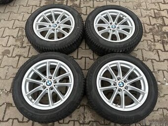 4x al kola BMW 5x112 TPMS + pneu zimní 225/55 R17