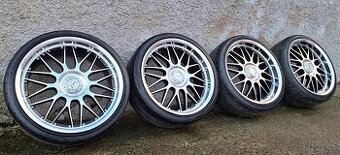 Alu kola R19 5x112 a 5x120 Keskin KT4 + letní235/35/19 Kumho