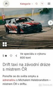 POUKAZ ALLEGRIA DRIFT TAXI