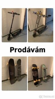 Prodávám kvalitní elektrické koloběžky a skateboardy