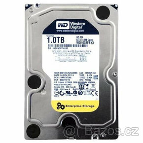 Harddisk 1TB, WD Black, WD1003FBYX