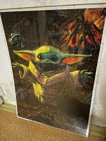 Prodám Puzzle Baby Yoda The Mandalorian Educa 1000 dílků