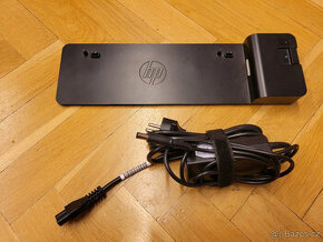 HP UltraSlim Docking Station 2013 + 65W originální adaptér - 1