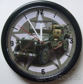 Hodiny Jeep Willys