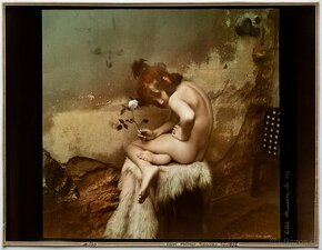 Jan Saudek - Little Alexandra - originální fotografie