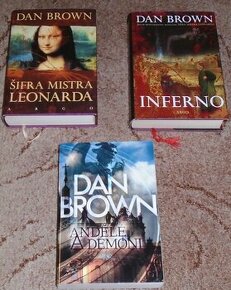 3 knihy autor Dan Brown