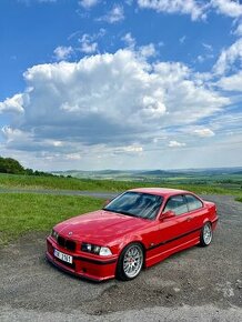 BMW E36 coupe 320i M52 Hellrot