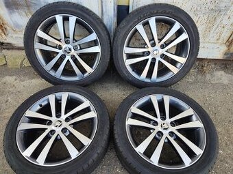 17"letní alu sada Cygnus 5x112 origo Škoda Octavia 2 Golf 6